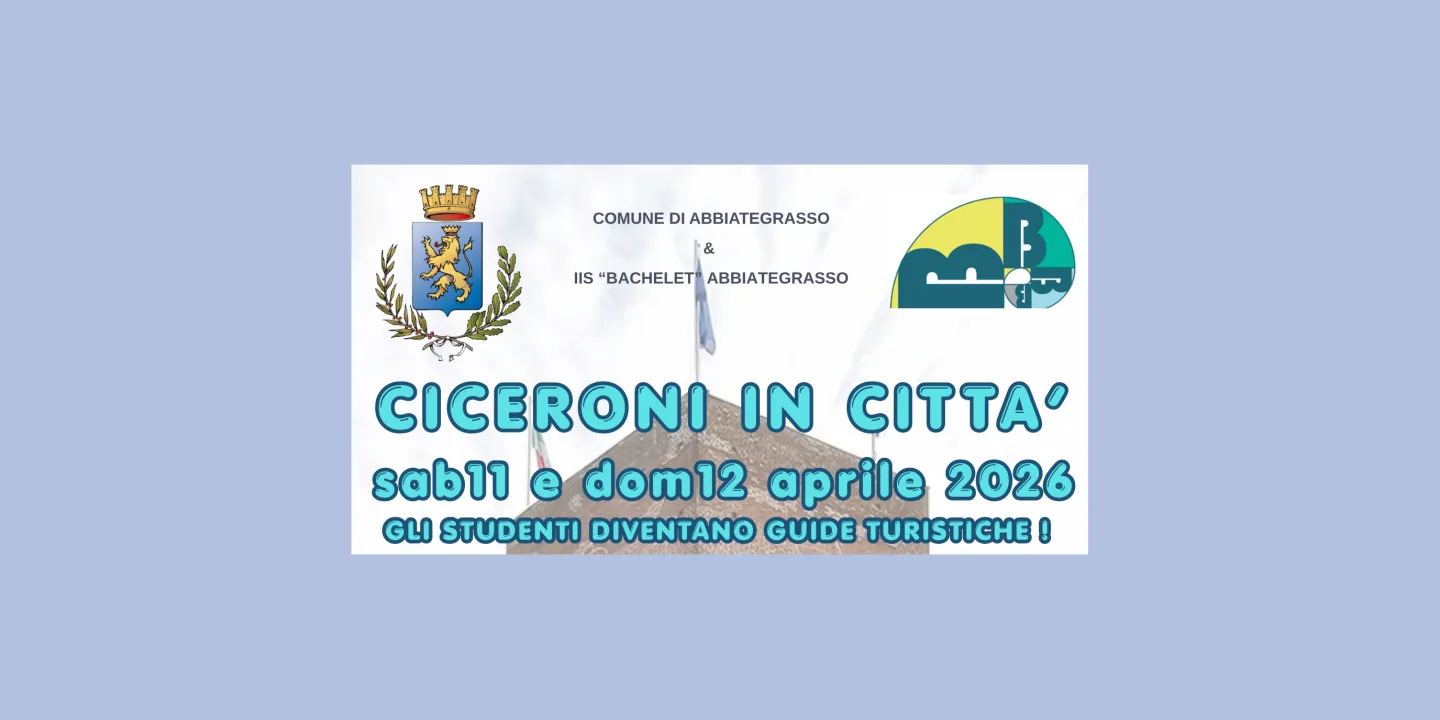 Eventi in Abbitegrasso: CICERONI IN CITTA' 12 APRILE ORE 11:00