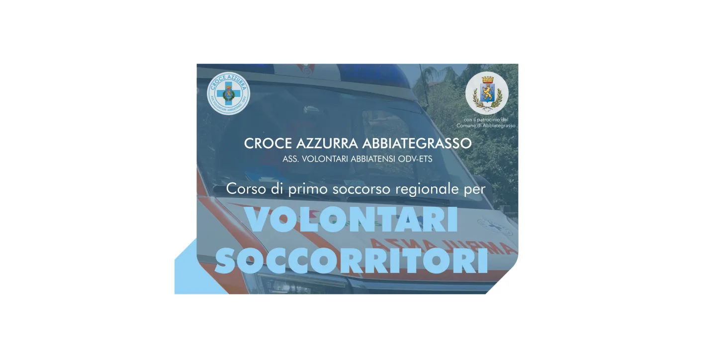 Eventi in Abbitegrasso: Corso di primo soccorso regionale per VOLONTARI SOCCORRITORI