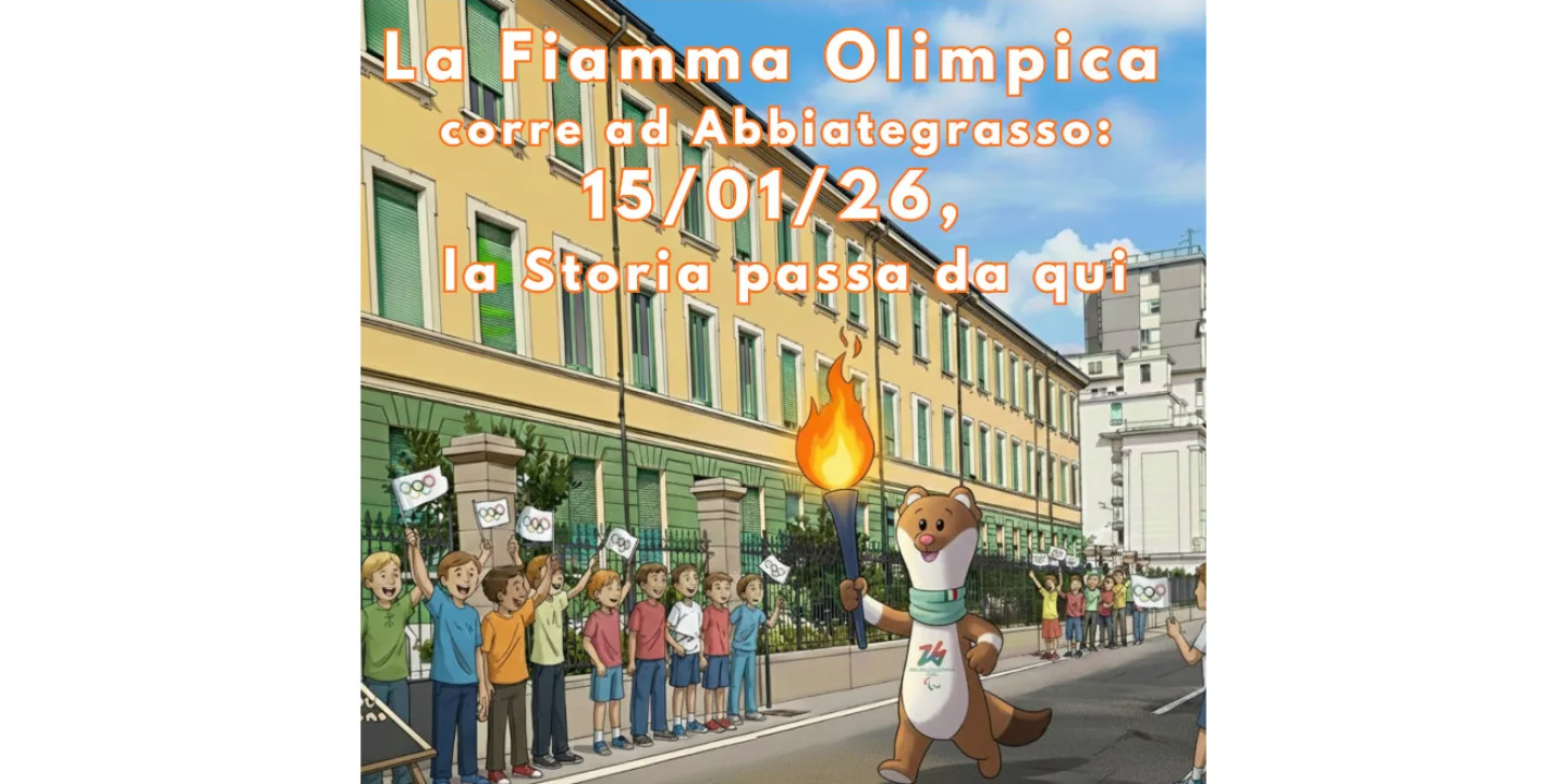 Eventi in Abbitegrasso: La fiamma Olimpica corre ad Abbiategrasso