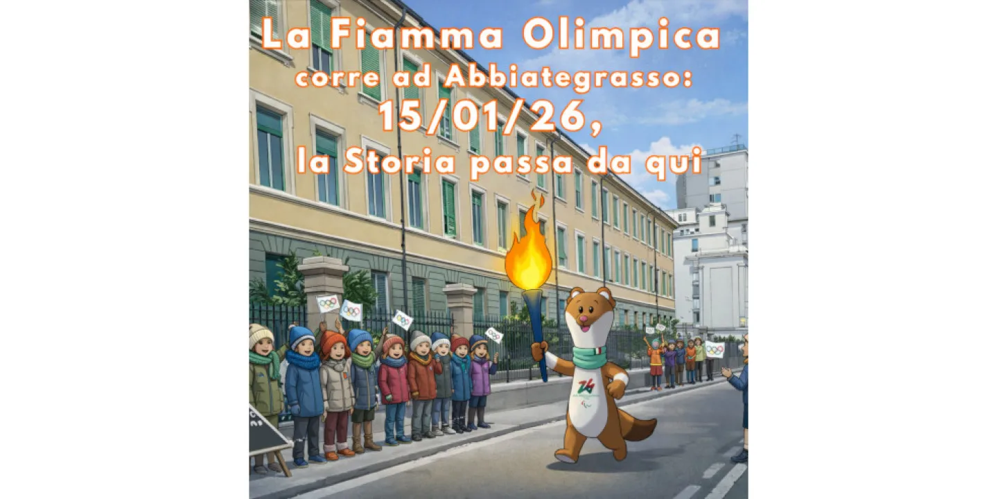 Eventi in Abbitegrasso: La fiamma Olimpica corre ad Abbiategrasso