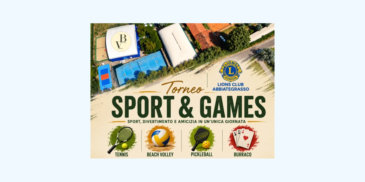 Eventi in Abbitegrasso: Torneo Sport & Games