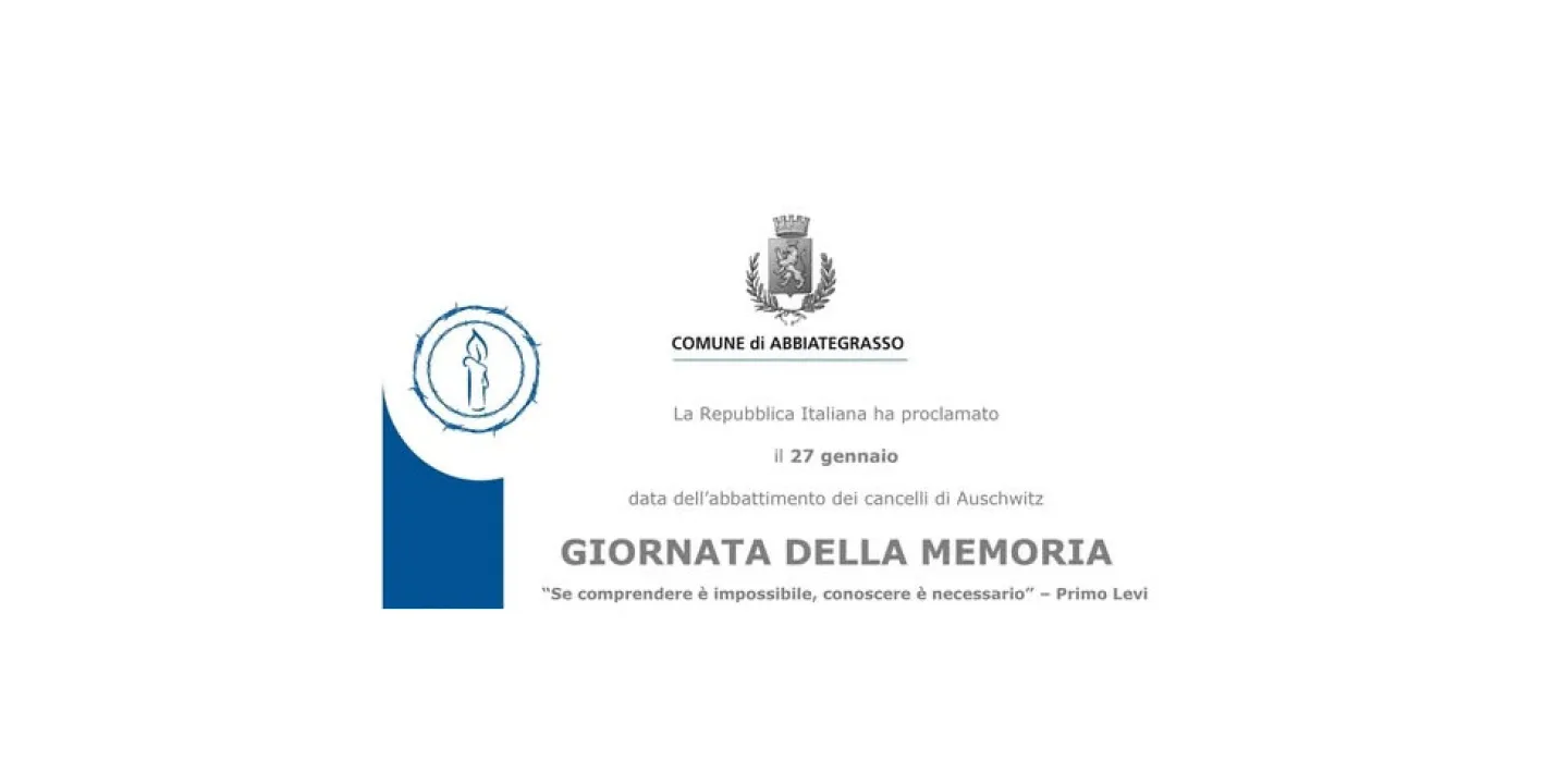 Eventi in Abbitegrasso: GIORNATA DELLA MEMORIA