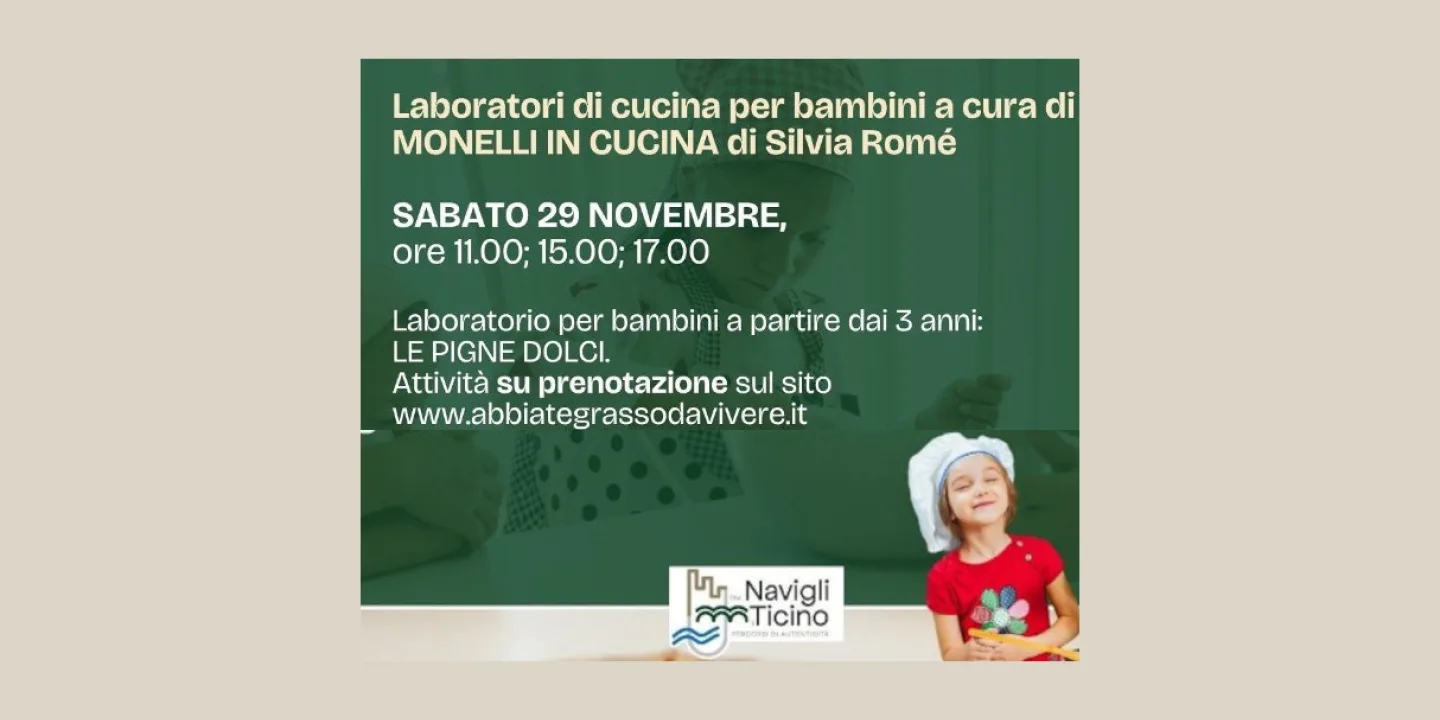 Eventi in Abbitegrasso: LE PIGNE DOLCI ore 15.00