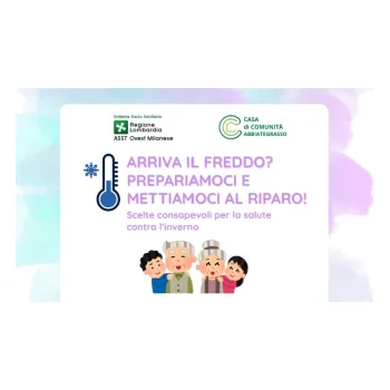 ARRIVA IL FREDDO? PREPARIAMOCI E METTIAMOCI AL RIPARO!