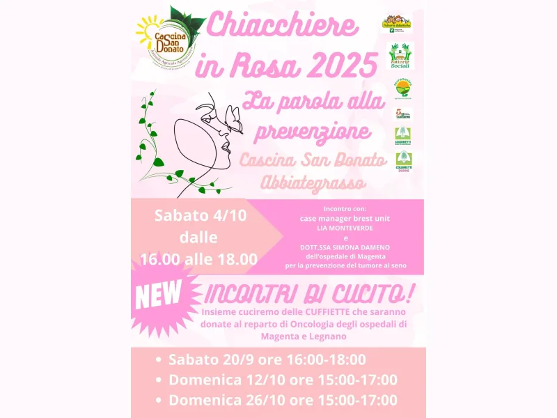 Chiacchiere in Rosa 2025