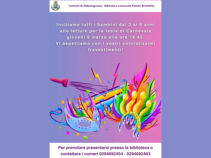 Letture per la festa di Carnevale