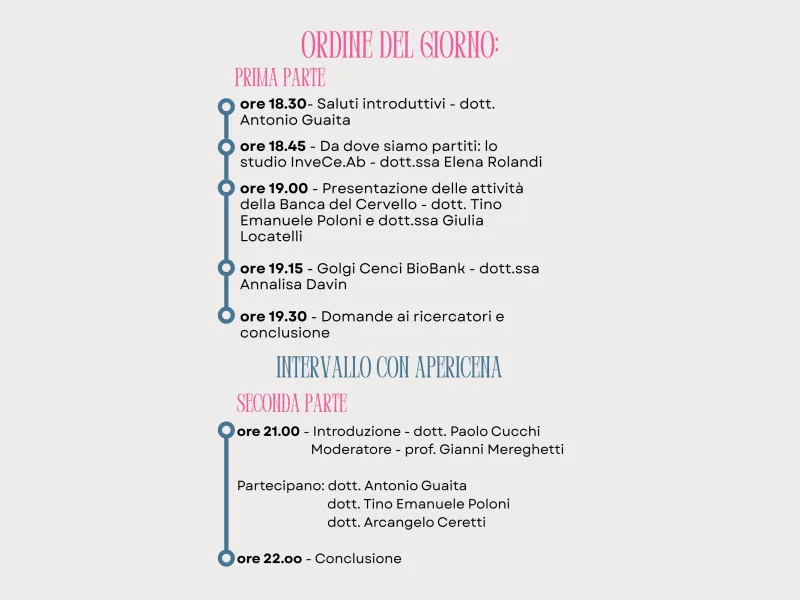 UN CERVELLO PER LA RICERCA - LA FONDAZIONE GOLGI CENCI: LUOGO DI SPERANZA