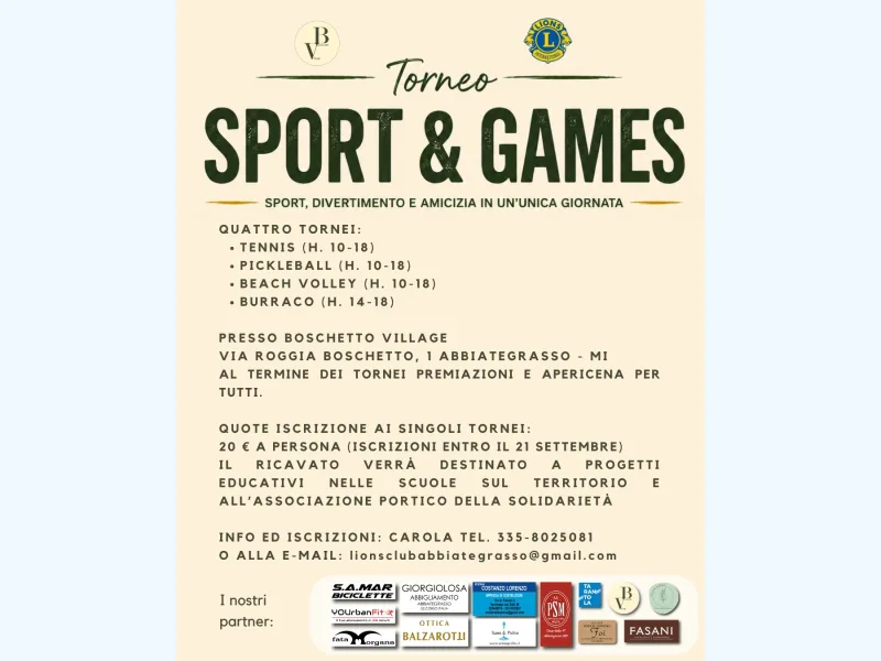 Torneo Sport & Games