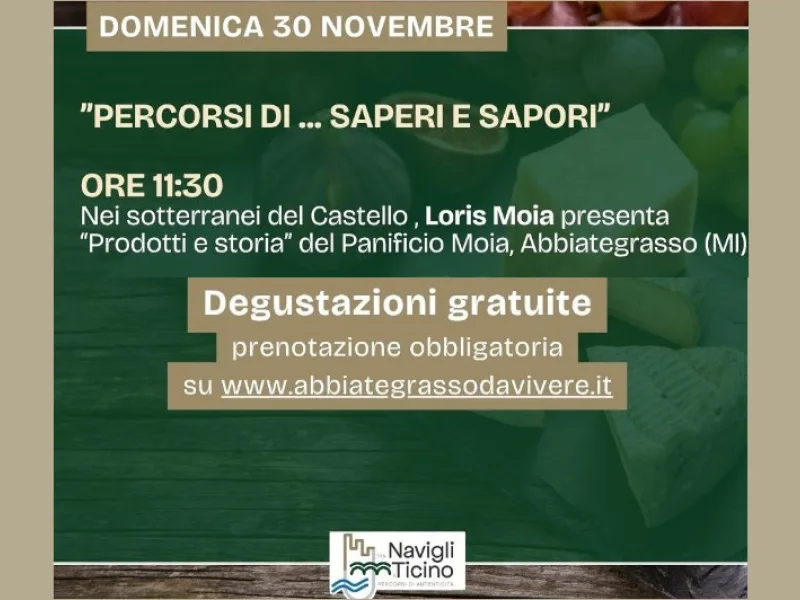PERCORSI DI ... SAPERI E SAPORI